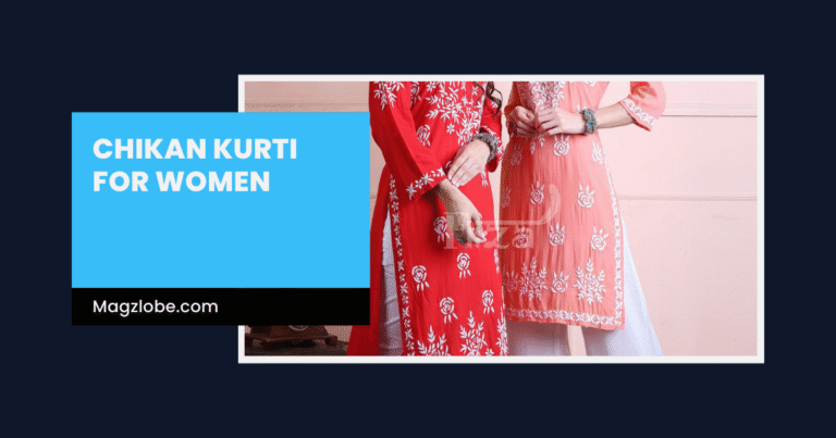 chikan kurti for women